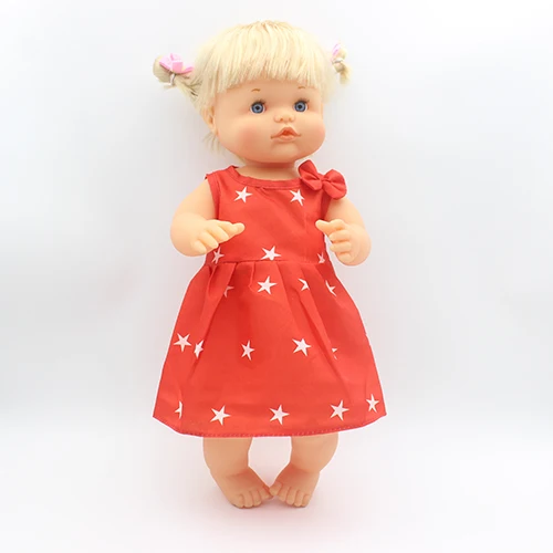 Популярное платье Одежда для кукол размер 35 42 см кукла Nenuco su Hermanita аксессуары