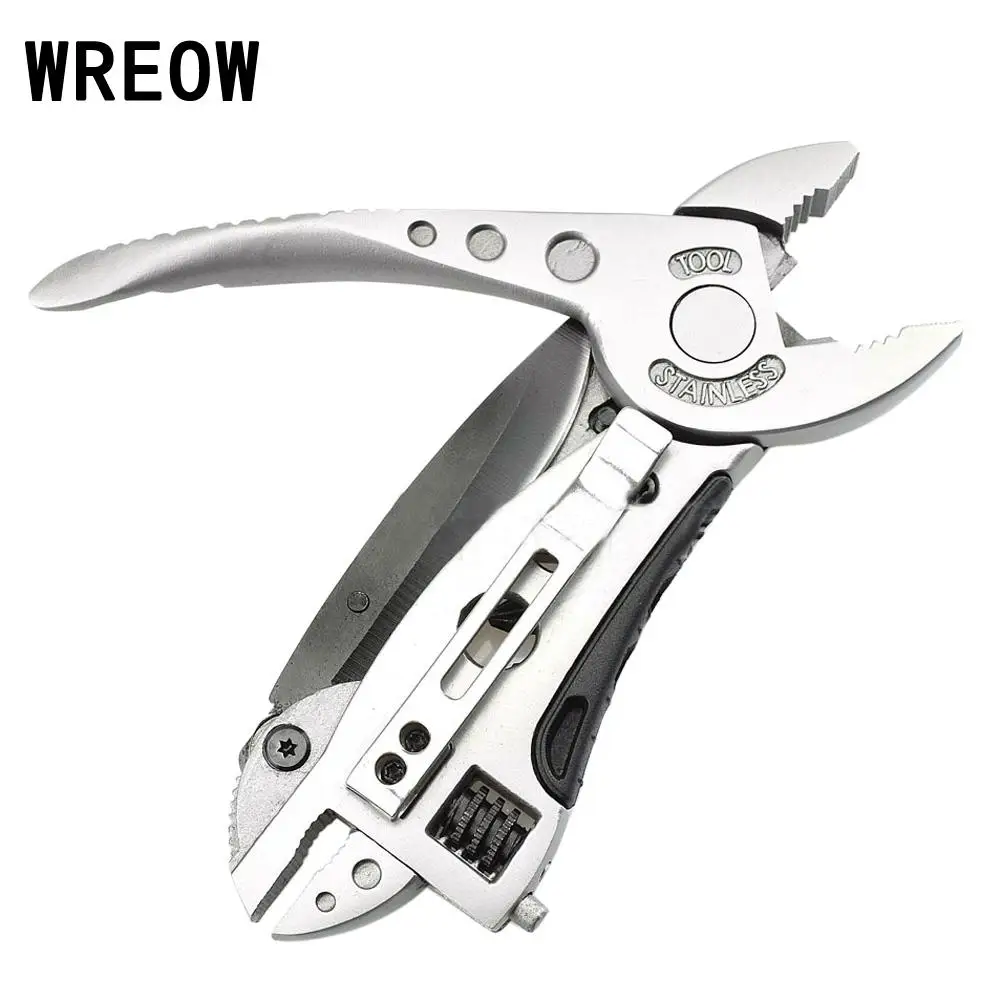Pocket Multi Folding Plier Combinational Wrench Multifunctional