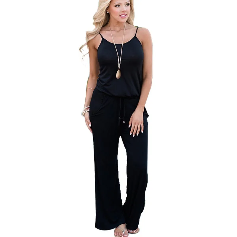 Aliexpress.com : Buy Sexy Sleeveless jumpsuit women long