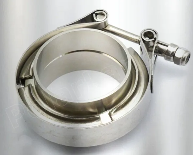 Exhaust CLAMP set 76 mm 3 pulgadas set Stainless Steel Premium Quality