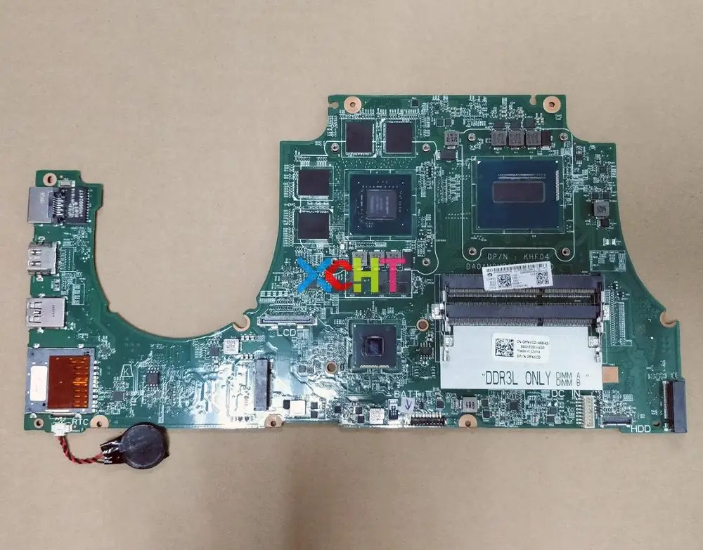 

for Dell Inspiron 7557 RNXCD 0RNXCD CN-0RNXCD w i7-4720HQ CPU DA0AM9MB8D0 Laptop Motherboard Mainboard Tested