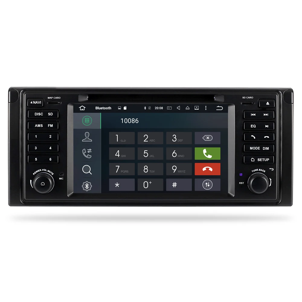 Clearance Android 9.0 Car DVD Stereo player Multimedia Headunit For BMW/E39/X5/E53 2000-2006 Auto Radio GPS Navigation Video Audio 4