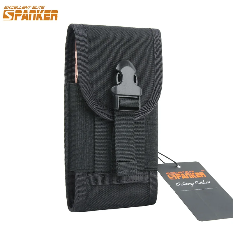 

EXCELLENT ELITE SPANKER Outdoor Camouflage Bags Outdoor Sport Bag Military Running Pack EDC Pouch Cover For iPhone Bags