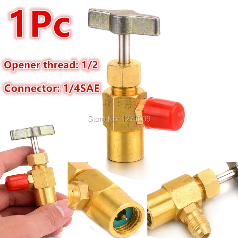 1pcs Refrigerant Tap Copper Opener Dispensing Valve Tool 1/2 Opener