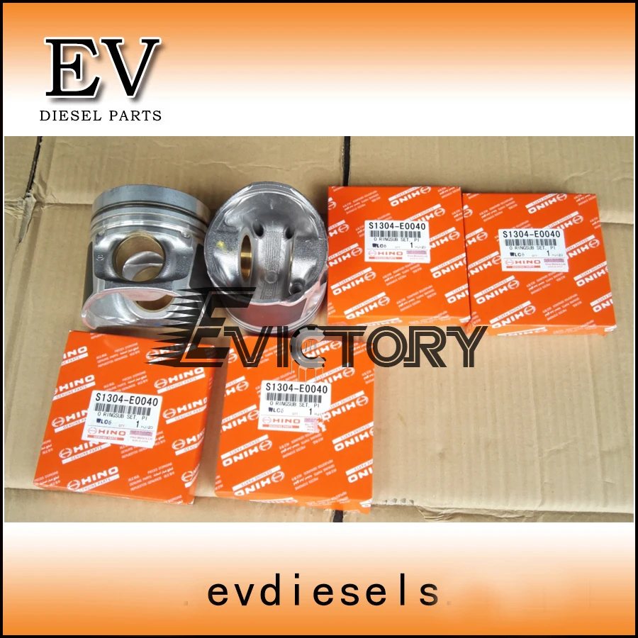 N04C piston and ring