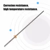 T8 8mm Trapézoïdale En Acier Inoxydable Tige Filetée Plomb Vis et Écrou En Laiton pour 3D Imprimante ► Photo 2/6