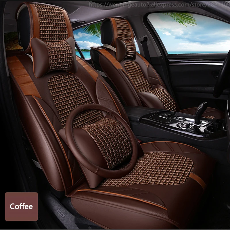 

High quality Leather car seat cover for Chery Ai Ruize A3 Tiggo X1 QQ A5 E3 V5 QQ3 QQ6 QQme A5 BSG automobiles accessories cover