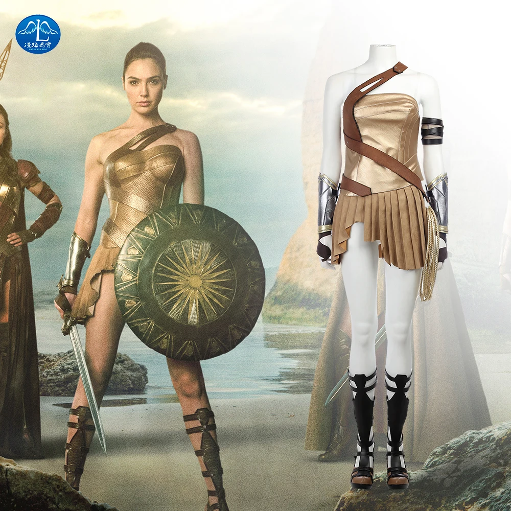

Justice League Wonder Woman Cosplay Costume Superhero Suit Wonder Woman Costume Halloween Costumes For Women Custom Made