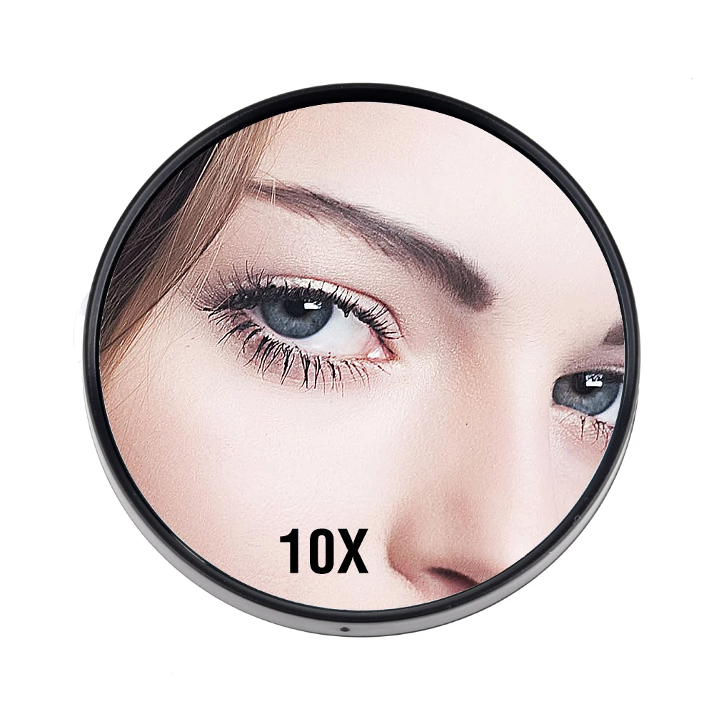 

Makeup Mirror 10X Magnifying Mirror With Two Suction Cups Cosmetics Tools Round Vanity Mirror Magnification Beauty Dropshipping