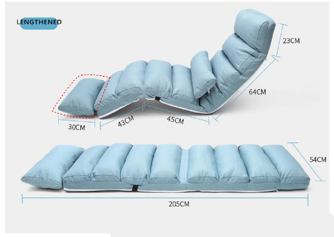 Луи мода ленивый диван, японские татами, складной диван, спинка стул, рядом с окном, досуг стул