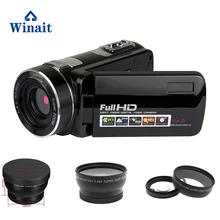 Новейшая professional видеокамера инфракрасного ночного видения 24mp 1080 P фото камера hdv видеокамера с широкоугольным объективом HDV-F2