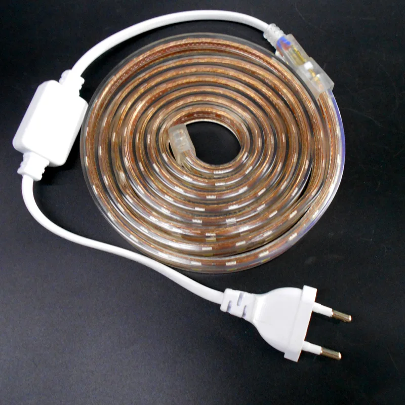 cheap LED strip 220V 5050 300 LED Flexible Strip Cold White Warm white 1m 2m 3m 4m 5m 6m 7m 8m 9m 10m 11m 12m 13m 14m 15m 16m 17m 18m