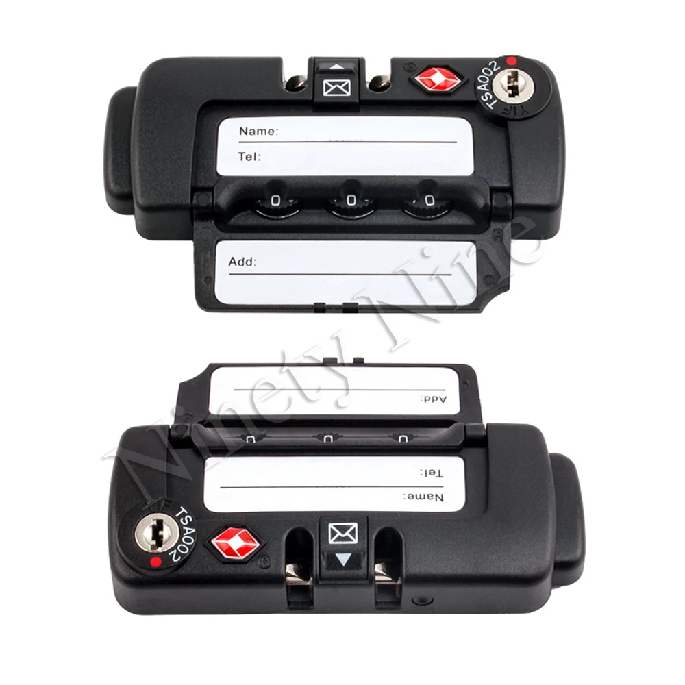 

TSA708 3 Digital Combination Padlock Luggage & Suitcase Travel TSA Secure Code Lock - Convenient and Easy to Install - T2