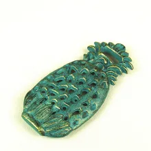 Чугуна Ананас Модель открывалка для бутылок декоративные металлические крючок Книги по искусству и Craft железо Посуда для напитков посуда Интимные аксессуары интерьер