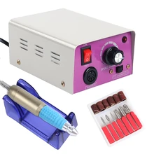 1 Набор сверло для ногтей, электрический аппарат для маникюра, профессиональный мощный аппарат для фрез, педикюрный станок для ногтей TR021