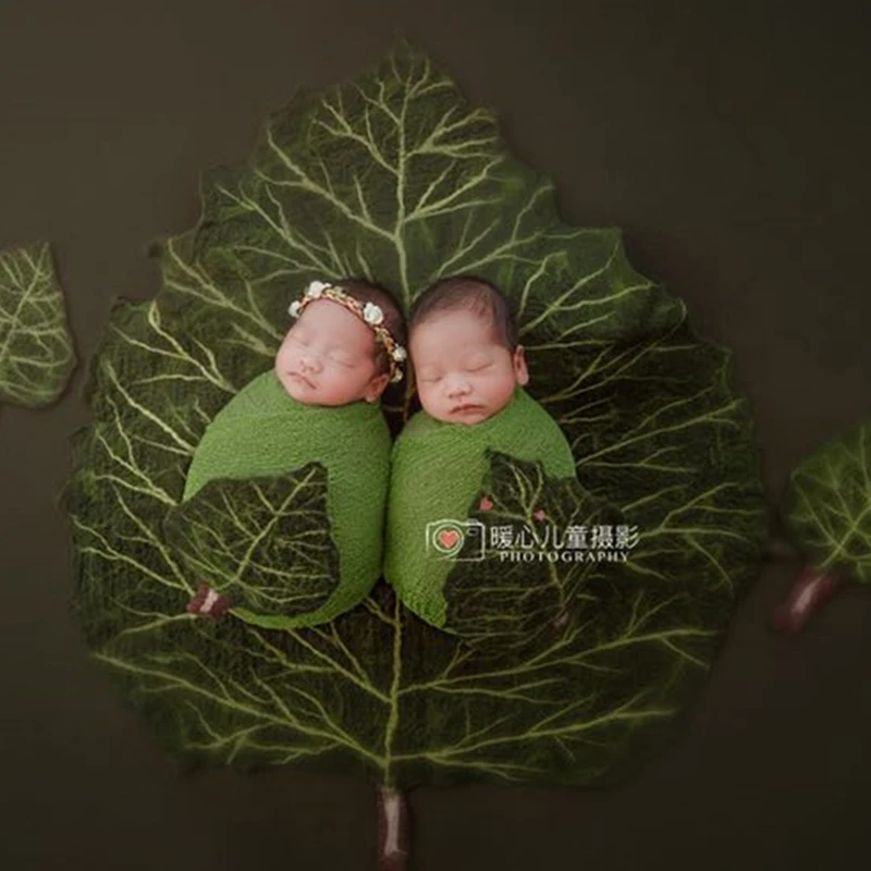 

Wool Felt Layer for Newborn Photography Fluffy Dream Newborn posing prop layer