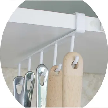 

Adjustive Kitchen Accessories Storage Coffee Mug Cup Hook Hanger Rack Cupboard Hanging Cabinet Crochet Home Organizer Holder