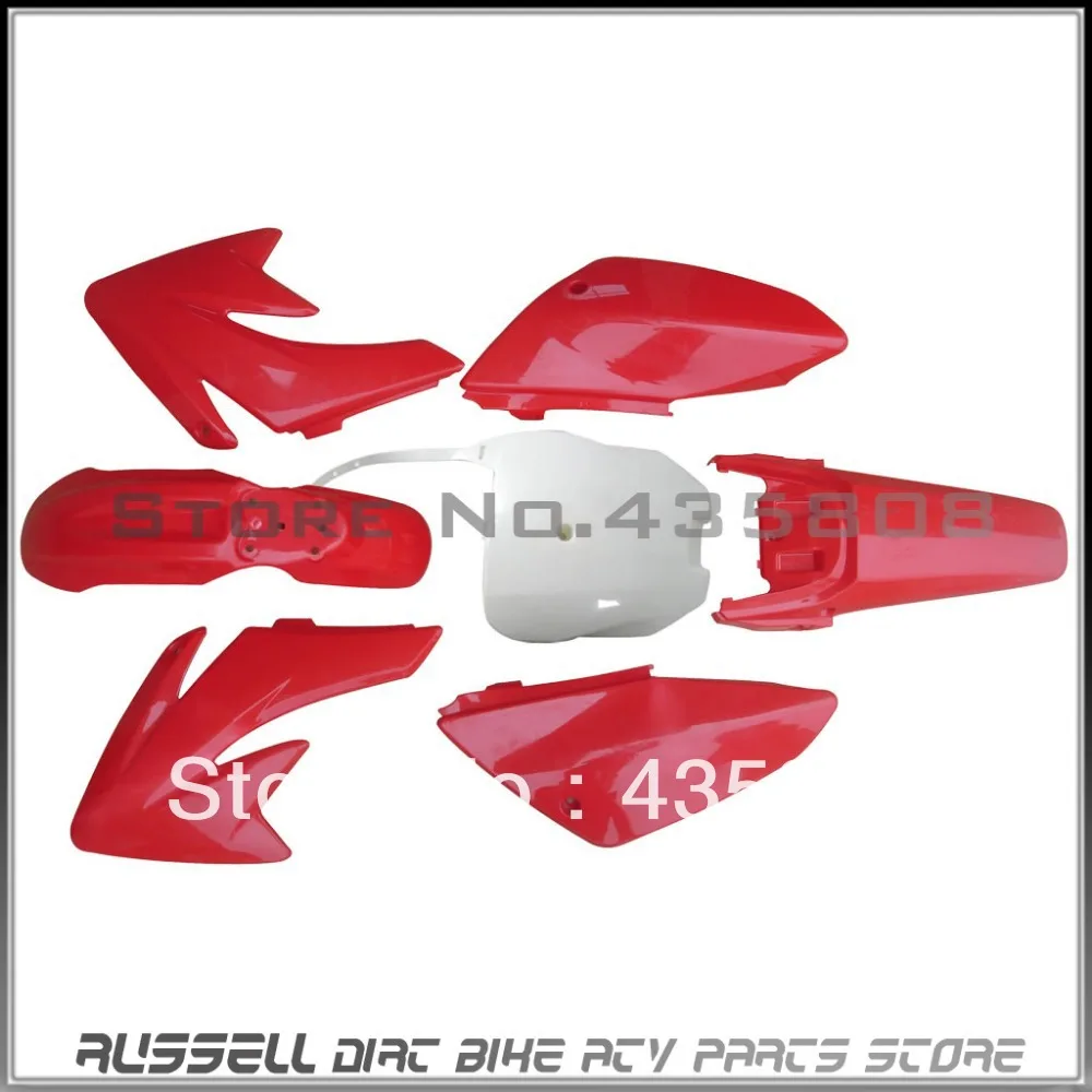 Motorcycle Dirt Bike Body CRF70 Plastic Fender & Plastic covers For