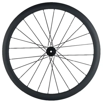 

38mm clincher carbon road wheels QR front wheel 25mm D791SB 100x15mm carbon clincher wheelset 720g 24 28 32H 700c wheels