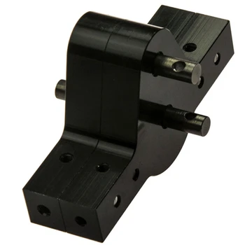 

Black Triangle Sub-Transmission Gear Box Intermediate Transfer Case for 1/10 RC Crawler SCX10