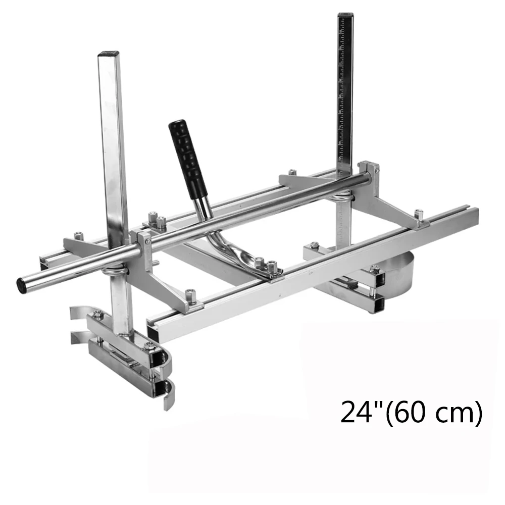 Free Shipping  Portable Adjustable Chainsaw Mill Planking Chainsaw Milling Bar Size 14" to 24" Guide Bar Planking 