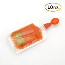 10 шт./партия, детские пищевые пакеты, сумка для кормления, многоразовый пищевой пакет, многоразовый дополнительный мешок для безопасного кормления малышей, кормящих