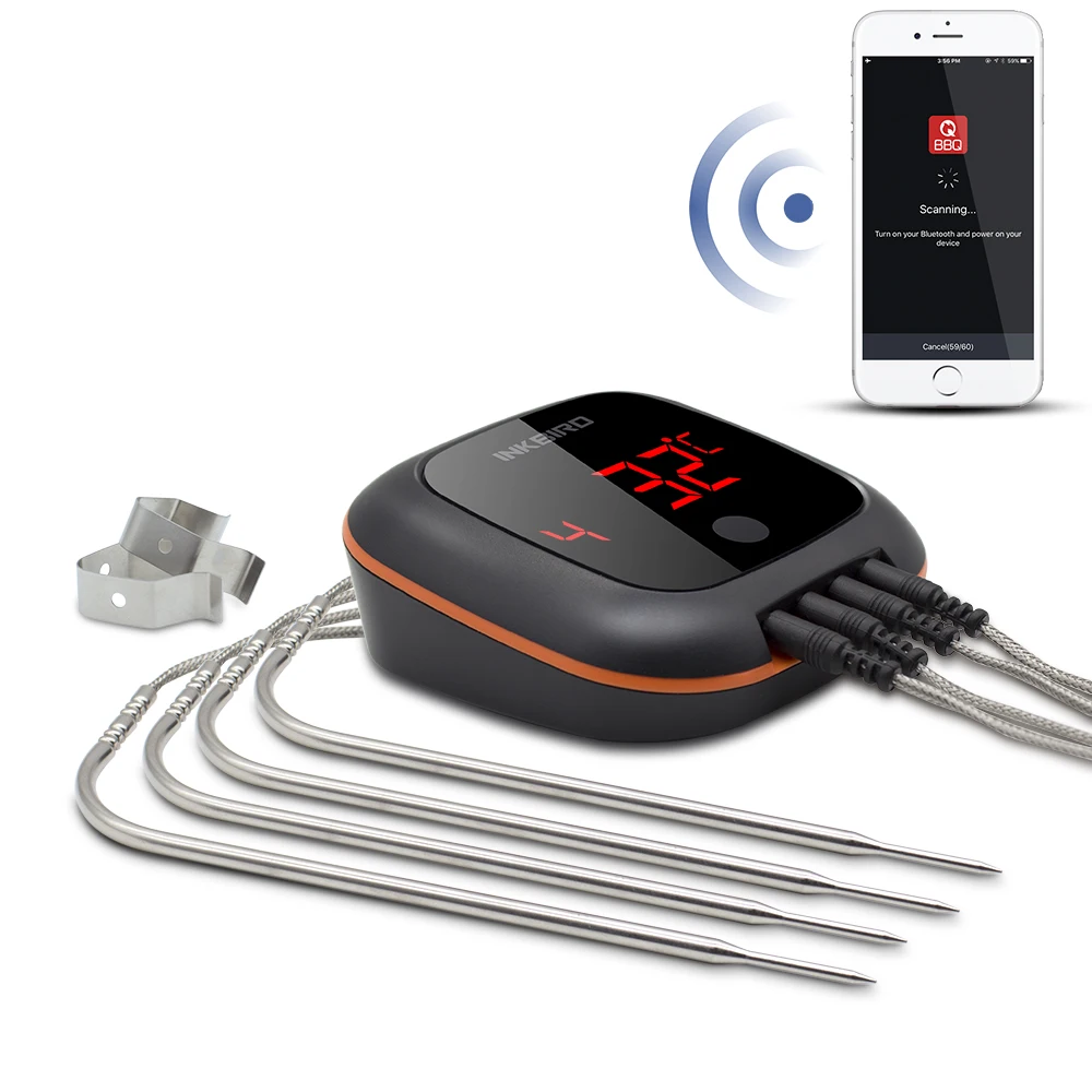 

New Professional LCD Digital Meat Barbecue bbq Cooking Thermometer Timer Remote Probe Oven Kitchen Food Thermometer With Probe