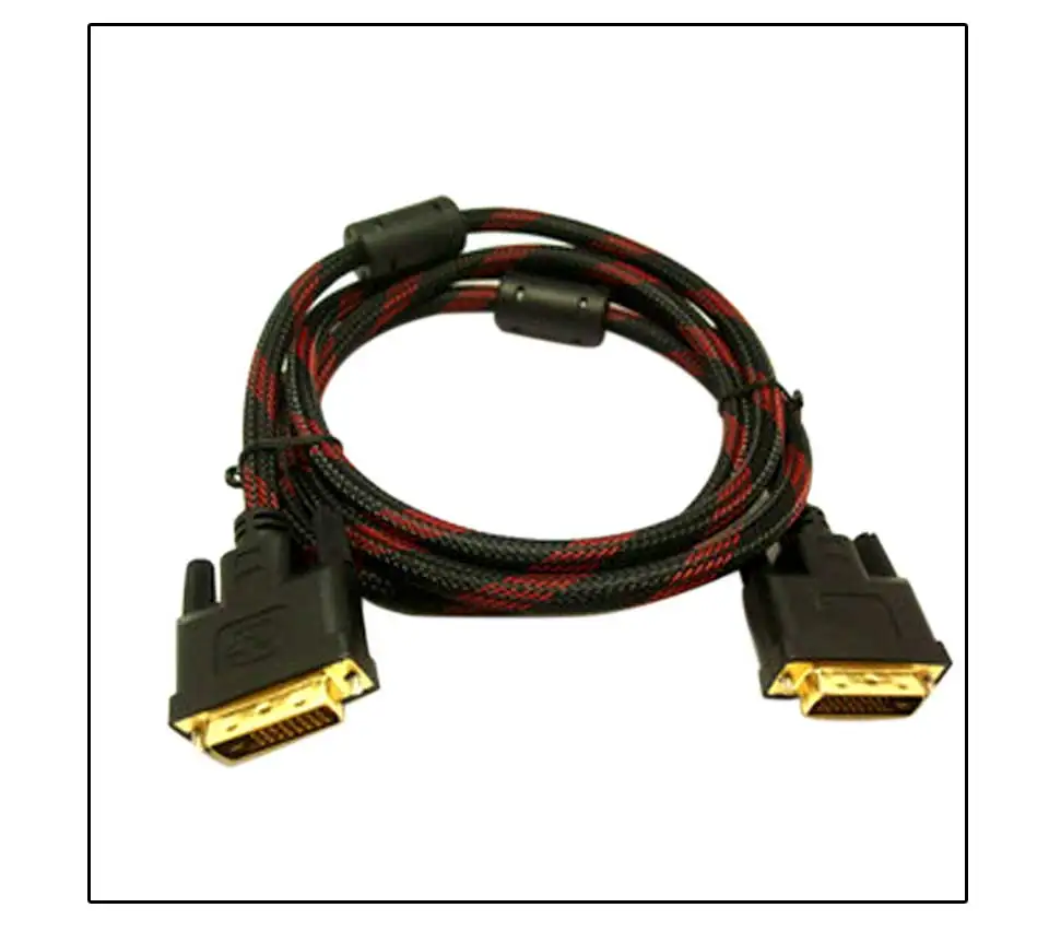High Speed DVI Cable 3M 5M 10M Gold Plated Plug Male-Male DVI TO DVI 24+1 cable 1080p for LCD DVD HDTV XBOX Monitor Projector (7)