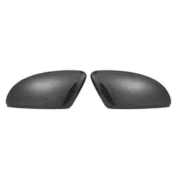 Левое + правое зеркало из углеродного волокна для Beetle CC Jetta Passat, дверное зеркало, крышка, корпус, крыло, зеркало заднего вида