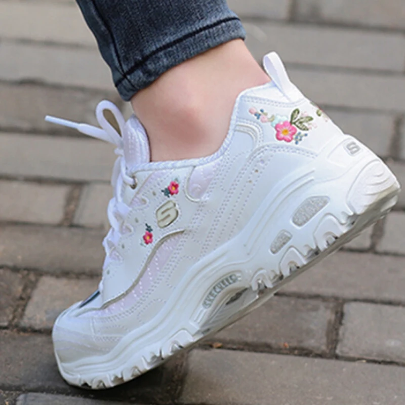 Skechers zapatos informales para mujer, zapatillas de plataforma a la moda,  de lujo, de diseñador, 11977 LTPK|Zapatos planos de mujer| - AliExpress
