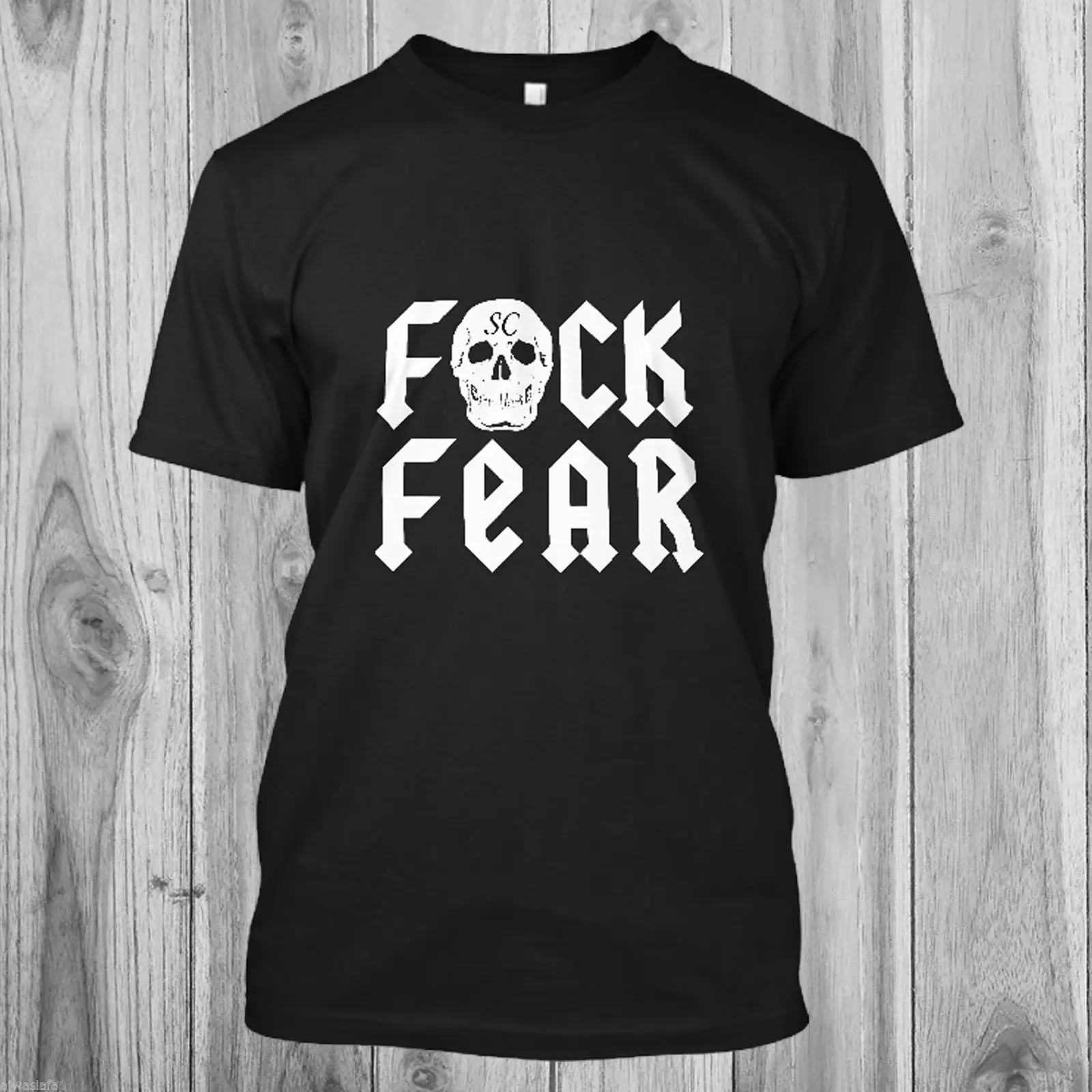 

New Stone Cold Steve Austin F Fear Drink Beer Men's Black T-Shirt Size S to 5XL