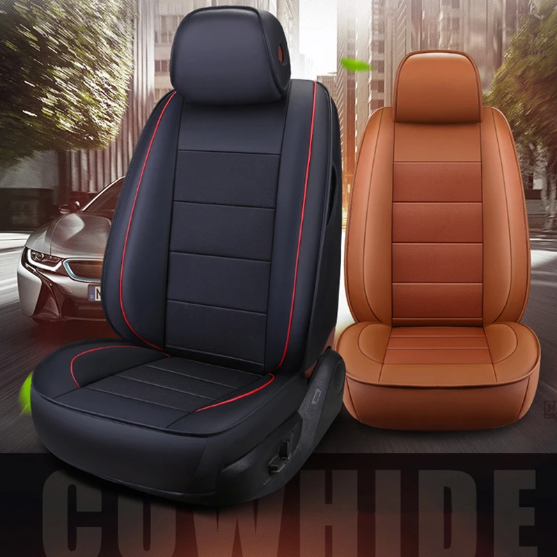 Кожаные чехлы для автомобильных сидений Yuzhe Toyota RAV4 Land круиз PRADO 150 COROLLA Prius Reiz CROWN