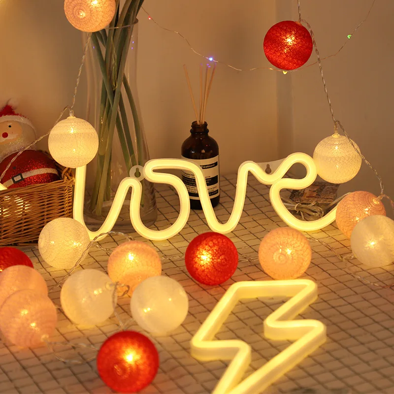 

Misaya Love Heart String Lights Led Star Light Home Garden Moon Cloud Lights Battery Powered Party Christmas Decoration Lamp