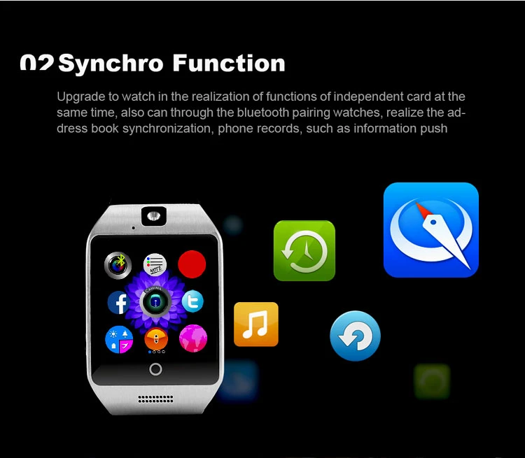 Q18s Bluetooth Смарт часы Поддержка 2G GSM sim-карта аудио камера фитнес трекер умные часы Android iOS мобильный телефон relogio