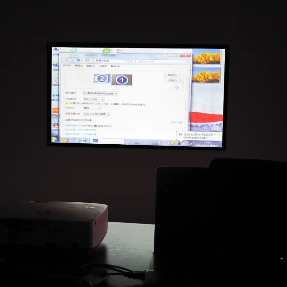 ThundeaL 180 200 250 300 дюймов проекционный экран для BenQ Optoma XGIMI проектор экран холст матовый белый 3D HD театральный занавес