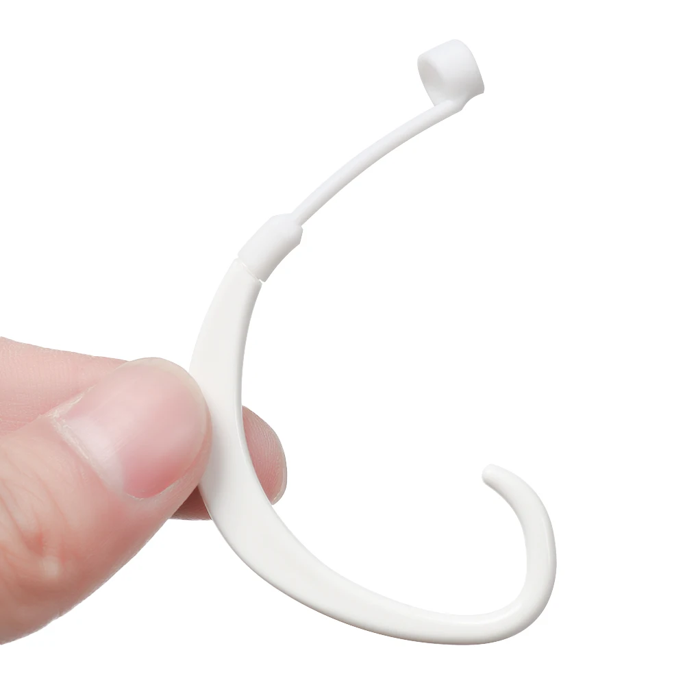 

1 Pair Silicone Protective Earhooks Holder Secure Fit Hooks for Airpods Earphones Accessories Anti-lost Ear Hook Soft Strap