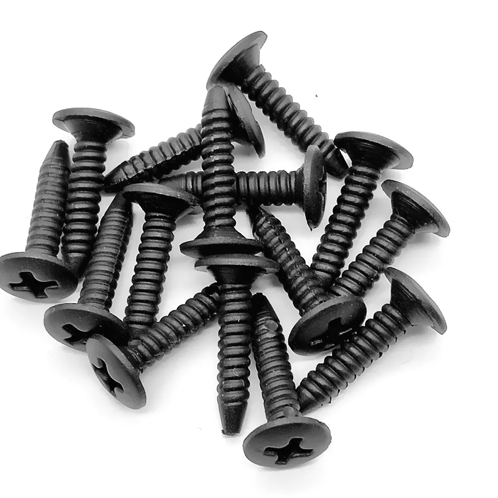 100Pcs-Car-Door-Plastic-Screw-Rivet-Trim-6-3mm-Fastener-Flaps-for-Ford-Plastic-Automotive-Screw (4)