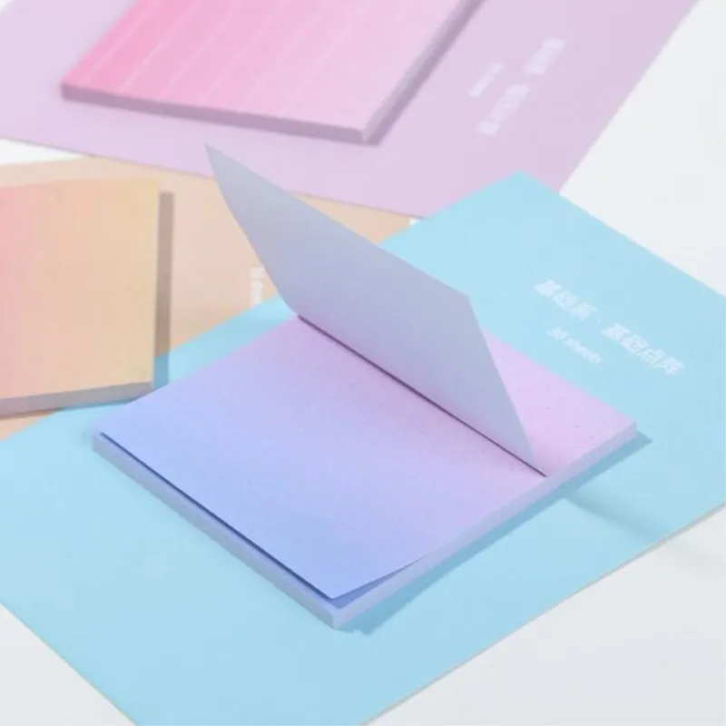 

Notes Notepad Post It Stationery Papeleria School Supplies 1pcs Rainbow Northern Europe Memo Pad Paper Sticky
