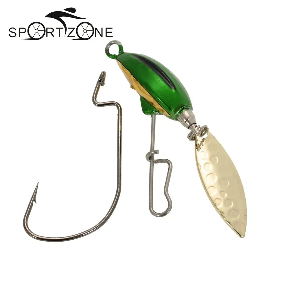 10g/14g Spinner Baits Fishing Lure Spoons Paillette Artificial Spoon