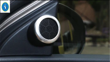 

Yimaautotrims Auto Accessory Pillar A Post Stereo Speaker Audio Sound Cover Trim 2 Pcs / Set For Toyota Corolla 2017 2018 ABS
