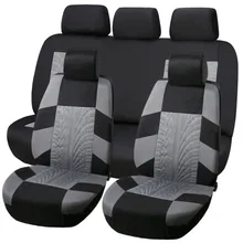 Спортивные Стиль высокая спинка ведро чехол для сидения автомобиля универсальный размер подходит для большинства Авто внутренние аксессуары, сиденье Чехлы 3 цвета