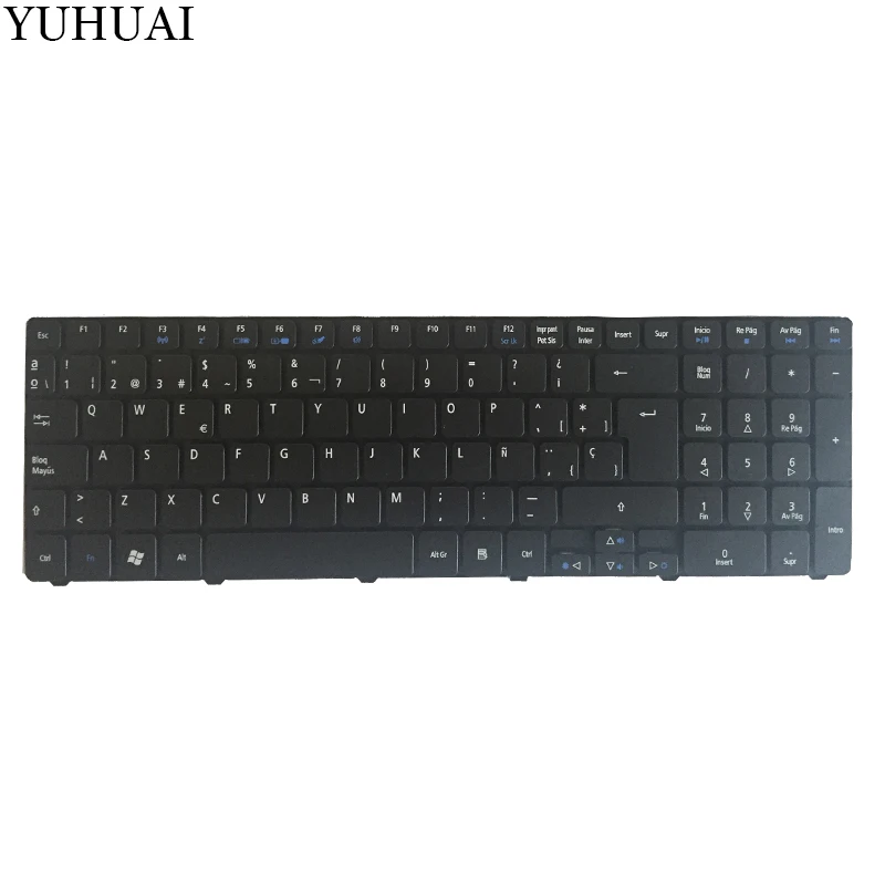 Испанский для acer Aspire ZQ2 ZR7 ZYB 5800 7251 7331 7336 5740Z 5741G 5625 5625G 5736G 5739 5538G 7738G 7552 SP Клавиатура ноутбука