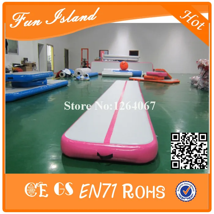 

Free Shipping 5x1x0.2m Inflatable Gymnastics Mats Home Cheap Gym Equipment Mattress Air Track Free One Pump