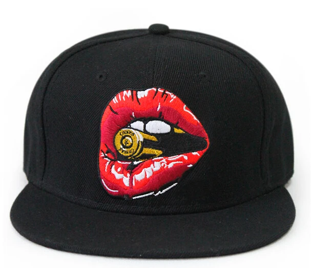 Fashion custom snapback cap promotion cheap embroidery snapback