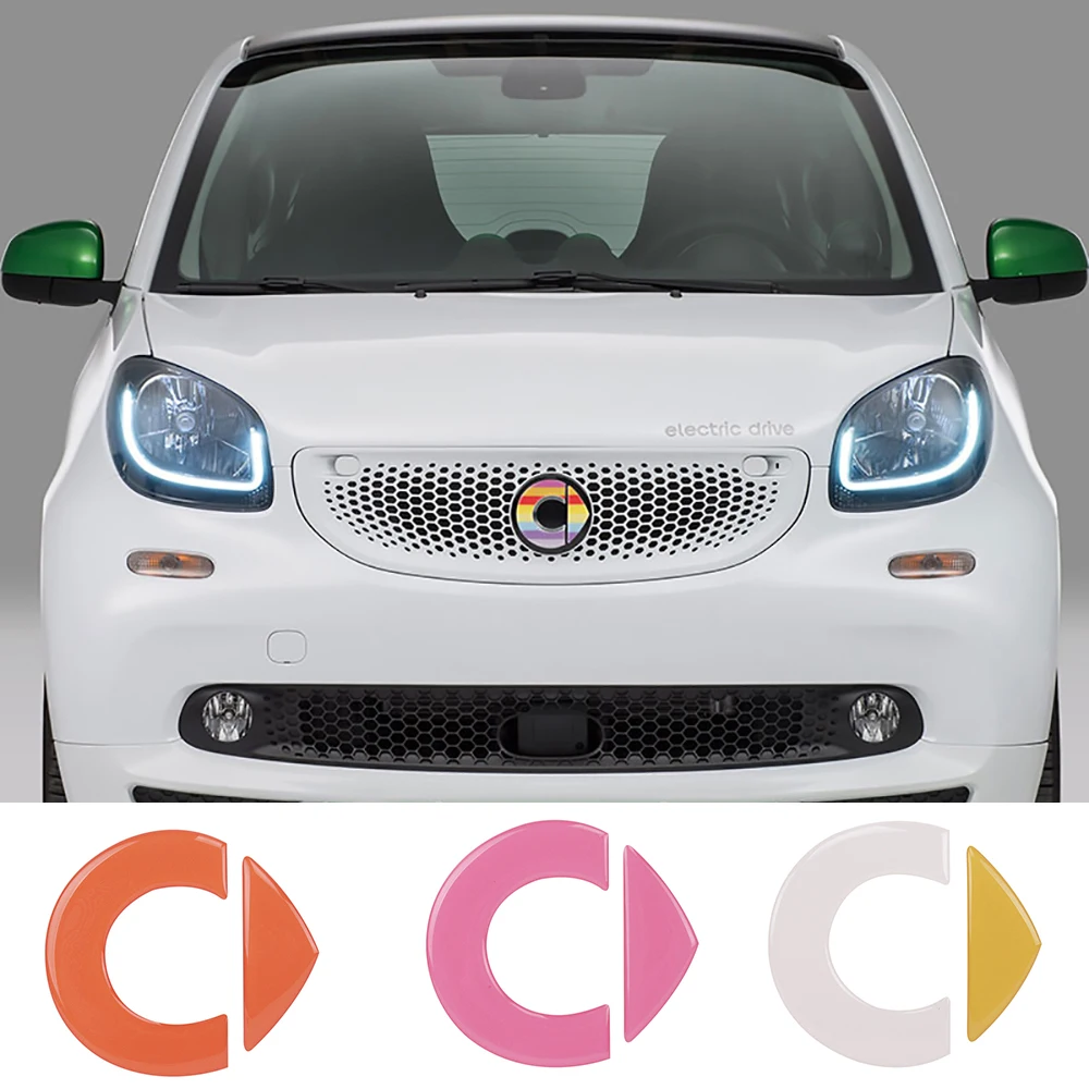

FOR Smart 453 Fortwo Forfour Frot Car Stick Logo Sticker Auto Decoration Automobiles Logo Car Accessories Motorcycle sticker