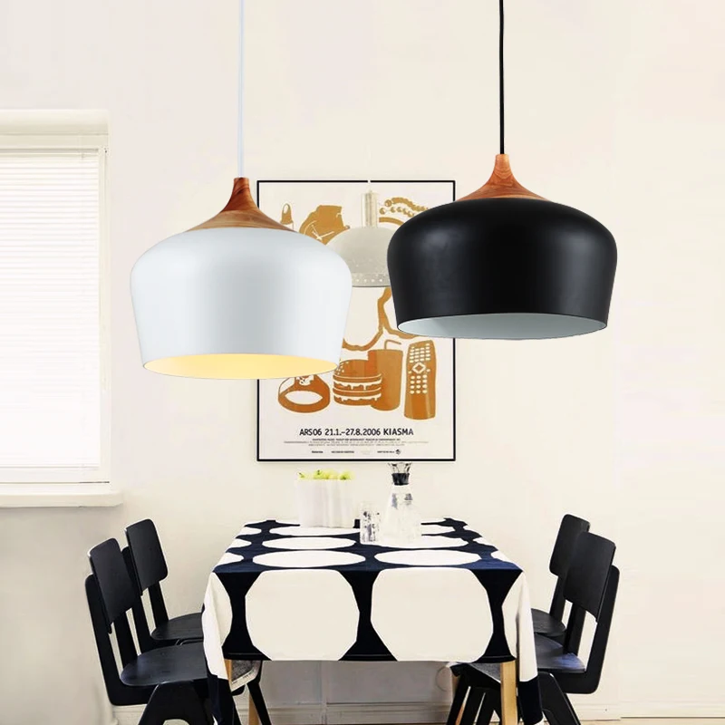 Goede Moderne Hanglampen Keuken Eetkamer Lampara Colgante Verlichtingsarmaturen Opknoping Lamp Moderen Led Nordic Retro Hanger Verlichting