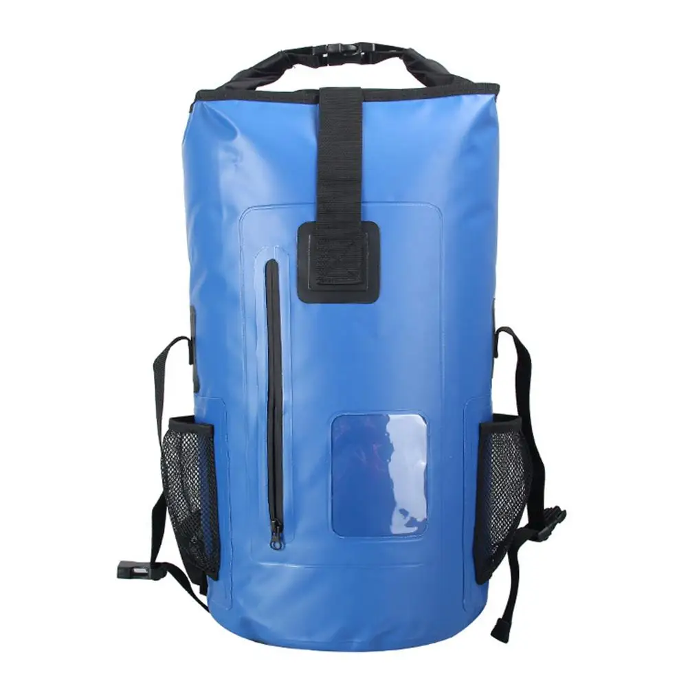 

Outdoor PVC Mesh Cloth Shoulder Waterproof Bag Beach Camping Mountaineering Bag Outdoor Wading Backpack Outdoor Sport Series