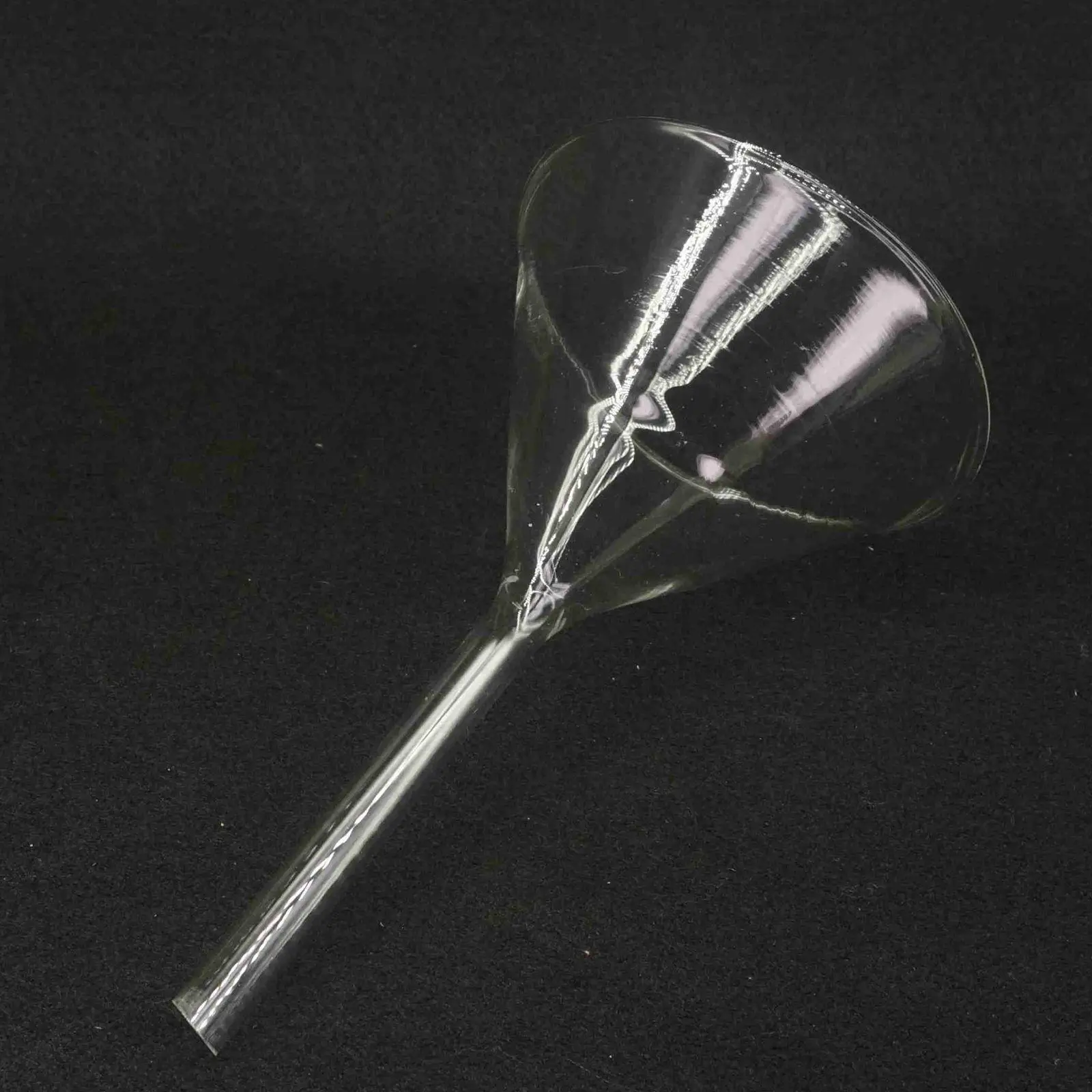 실험실 붕규산염 유리 깔때기, 삼각형 깔때기, 120mm