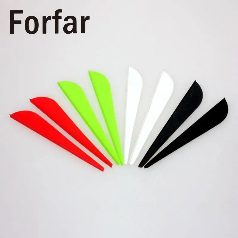 

3" Hunting Vanes Archery Arrows Fletch Fletching Feathers Wing Shield Fletches