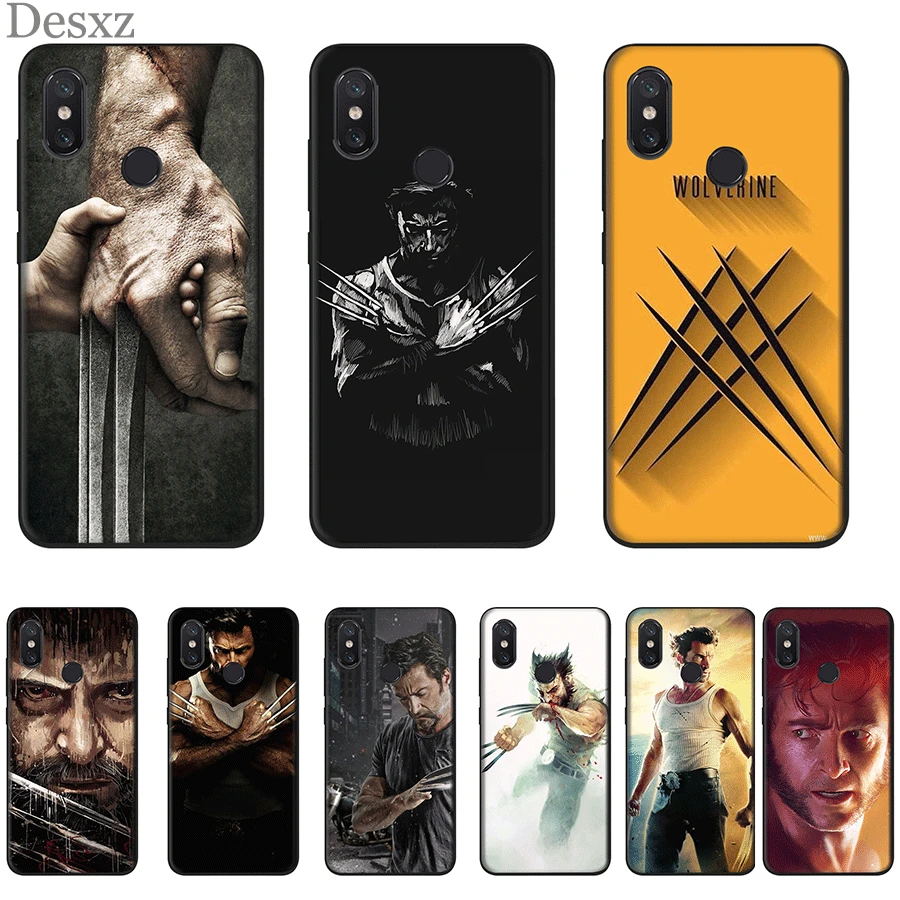 

Desxz Silicone Mobile Phone Case For Xiaomi Redmi GO 7 S2 4A 4X 5 5A Plus 6 6A Pro Cover Marvel Hero Wolverine Bag Shell